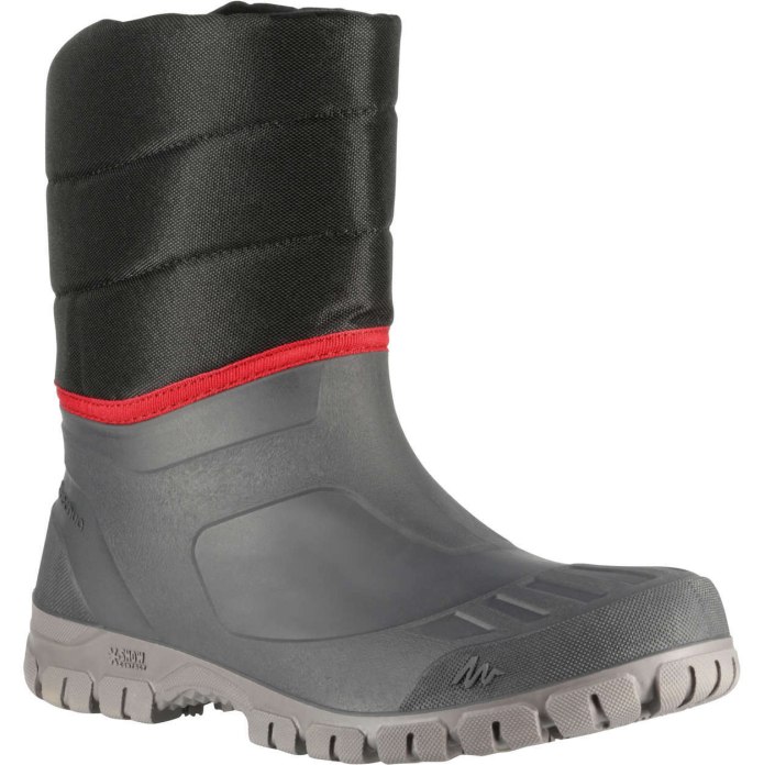 Мужские сапоги sh100 x-warm Quechua