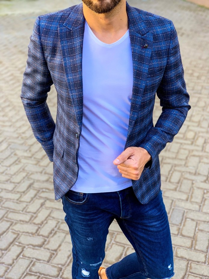 Street Style man тренч