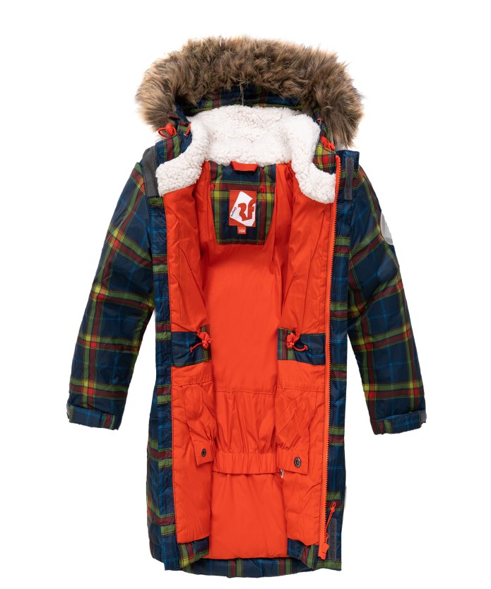 Пуховое полупальто Nyla Red Fox