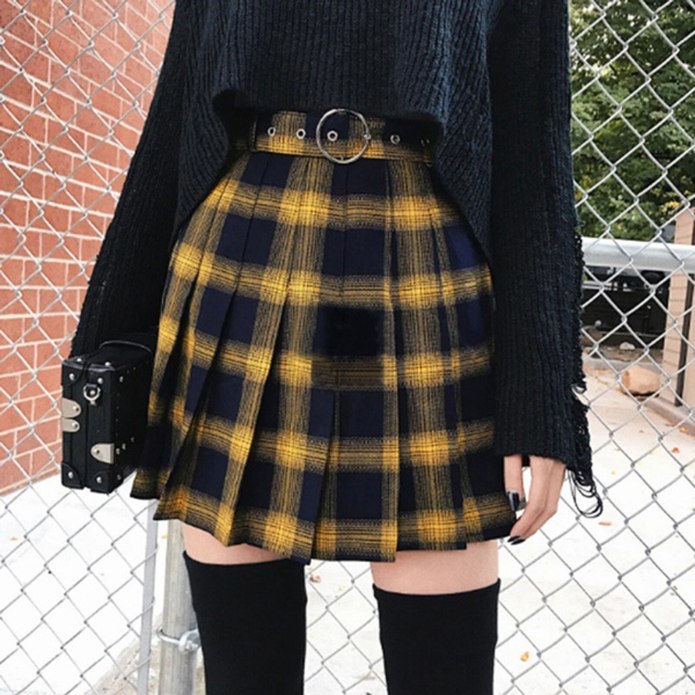 Юбка Harajuku панк