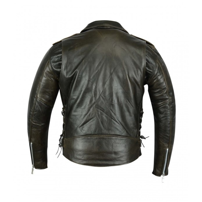 Rock Merch косуха кожаная мужская