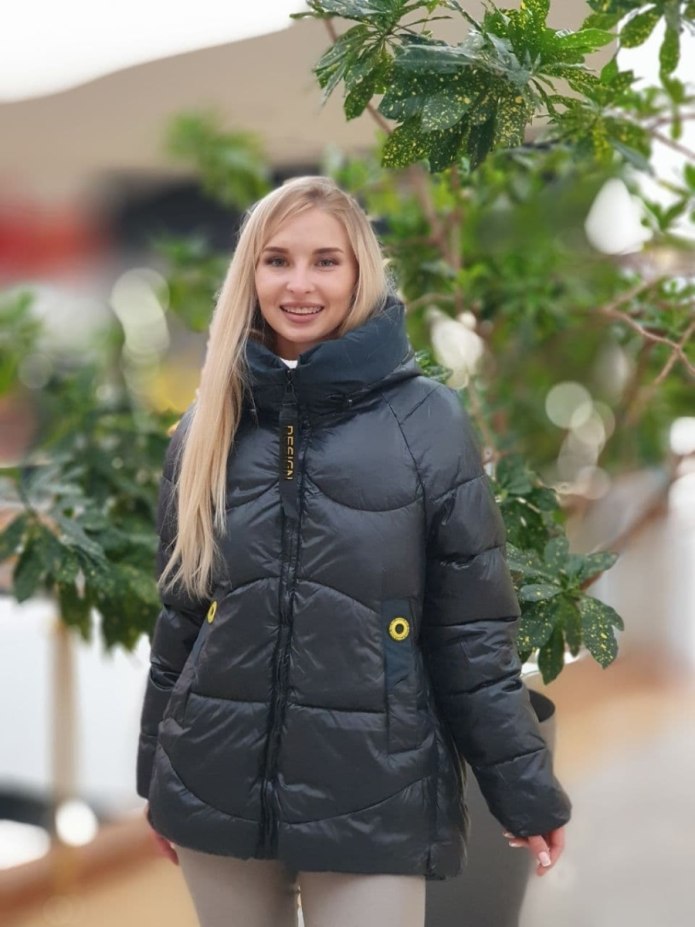Куртка Oversize зимняя мода 2021