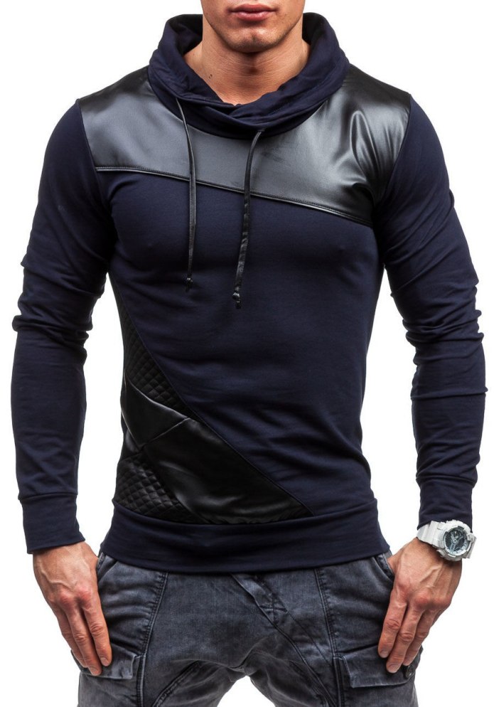 Свитер мужской Trussardi Turtleneck misto Lana Black k299