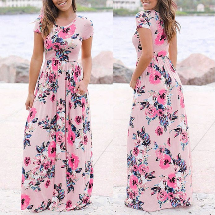 Платье макси Floral