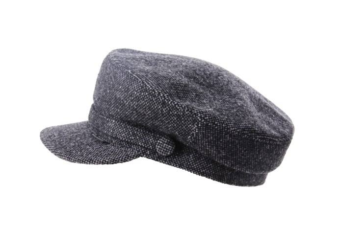 Бейсболка Unit Snapback с прямым козырьком, черная