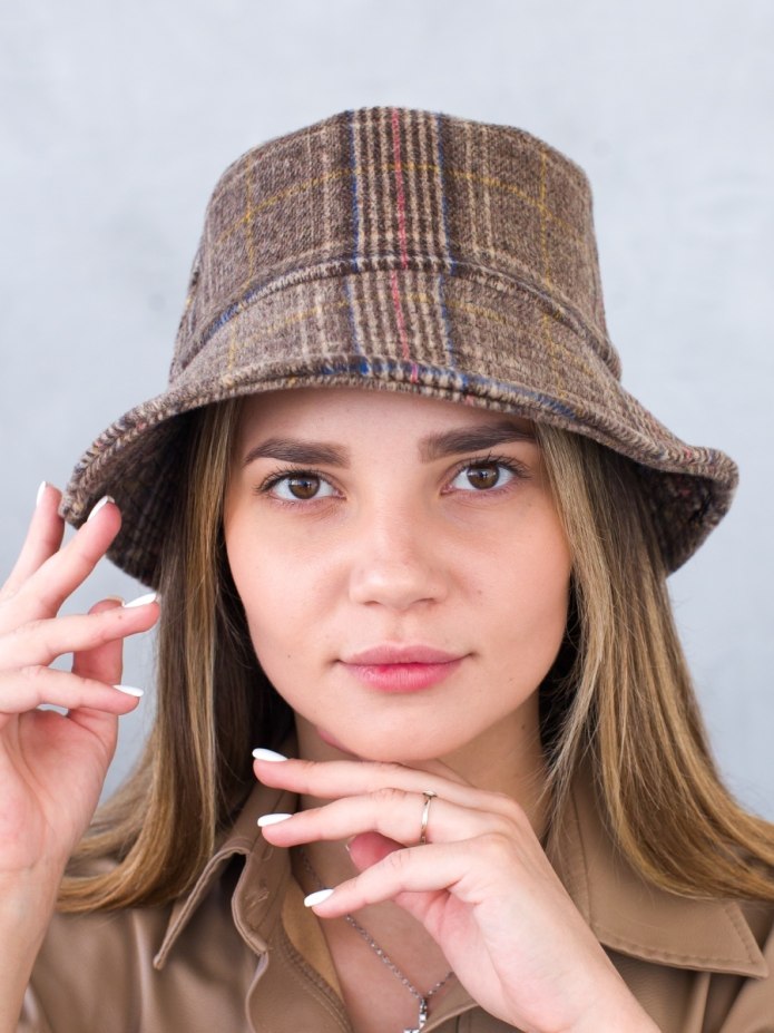 Панама с мехом