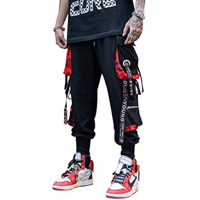 Штаны карго Techwear мужские