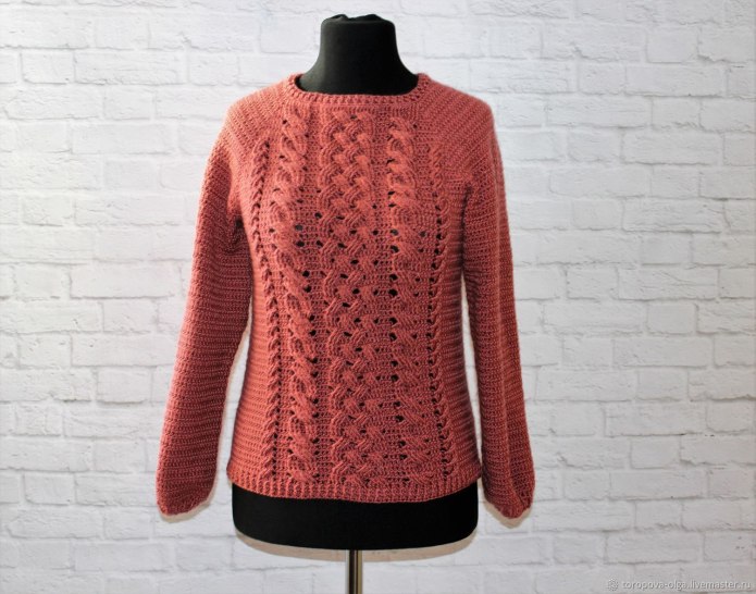 Арановый джемпер Knit