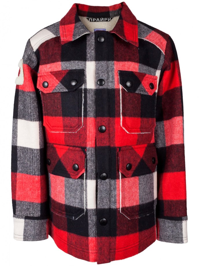 Hooded Casual Plaid Padded Cotton Jacket