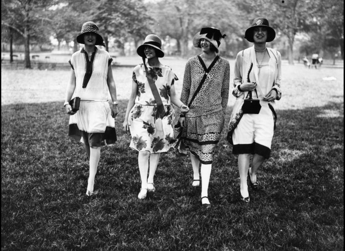 Англия 1920е мода