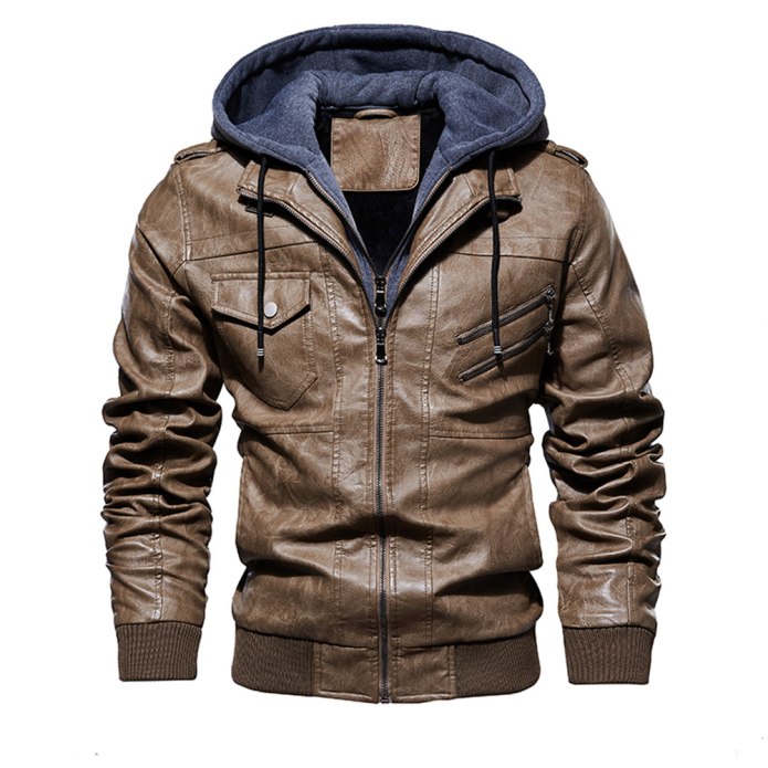 Кожаная куртка мужская Denzell Outwear