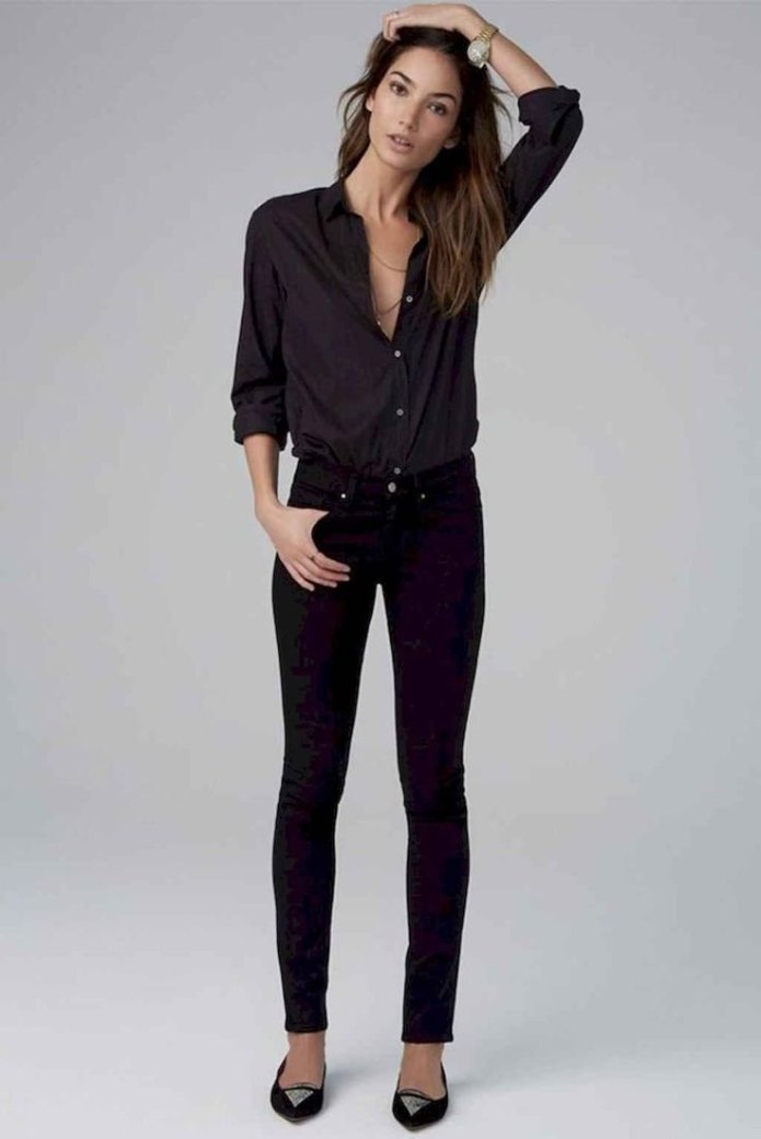 Victoria Beckham в коже
