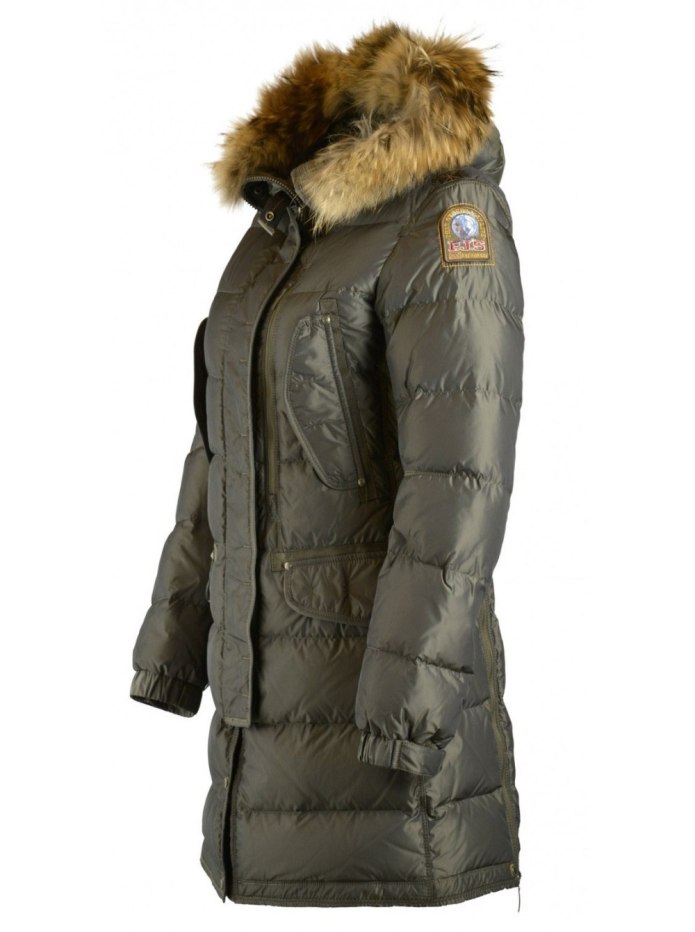 Длинный пуховик Pull Bear