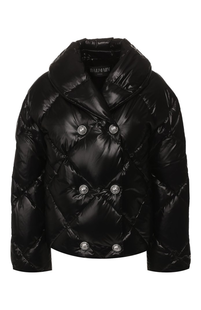 Balmain пуховик женский