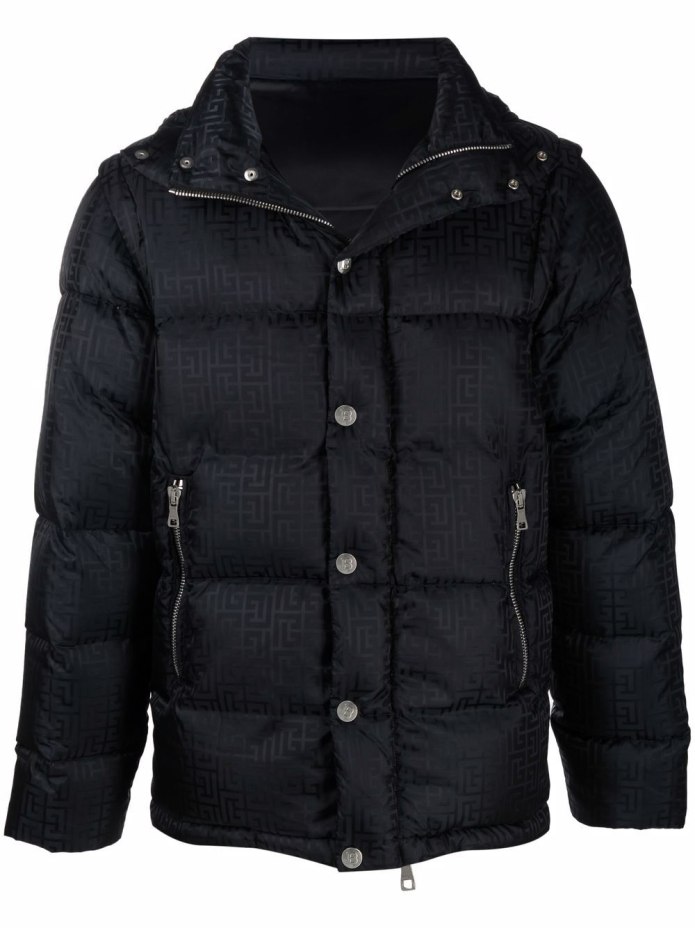 Balmain пуховик женский