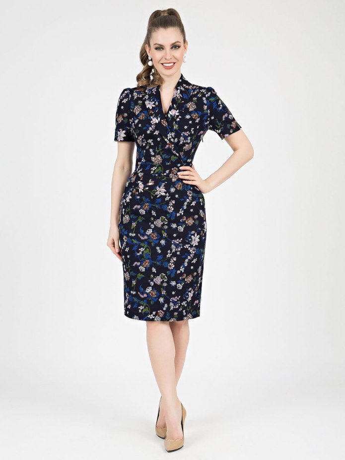 Платье, Olivegrey, цвет: синий. Артикул: mp002xw0f8ft. 8 5903 436 ₽ Olivegrey платье Gerana
