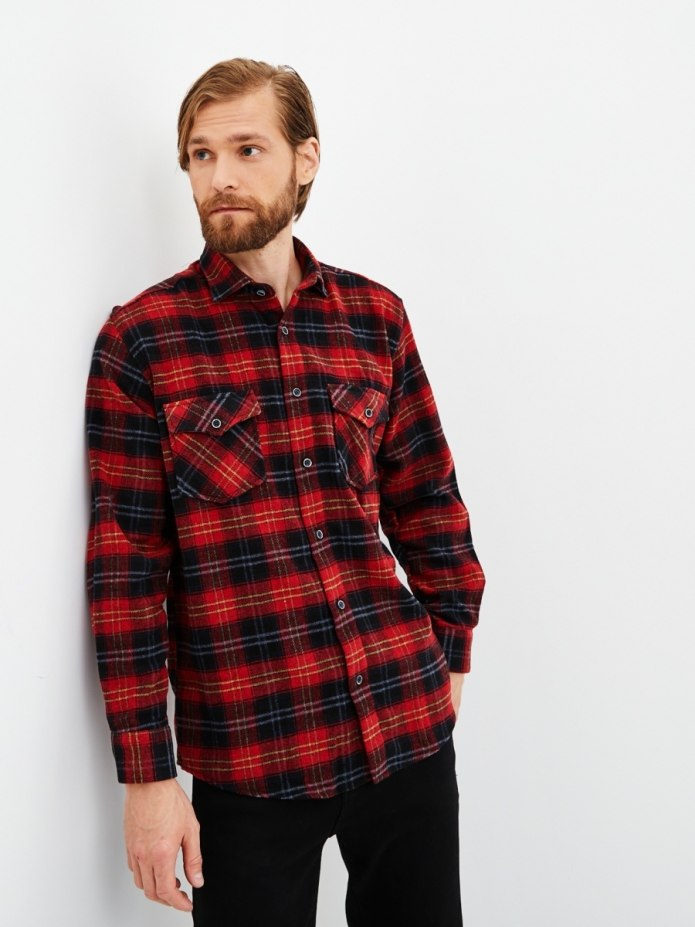 Legendary Whitetails Mens Maplewood Hooded Shirt Jacket