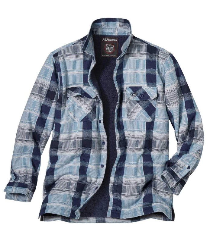 Simms coldweather Shirt 2019, Rich Blue Buffalo Plaid