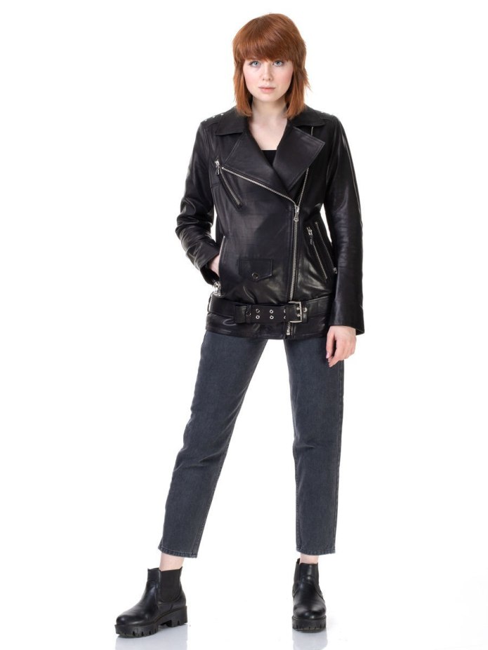 Куртка кожаная мальчика Zara Faux Leather Rock and Roll