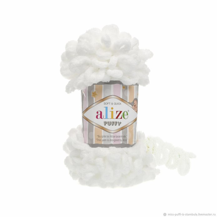 Alize puffy 374, уп.5шт