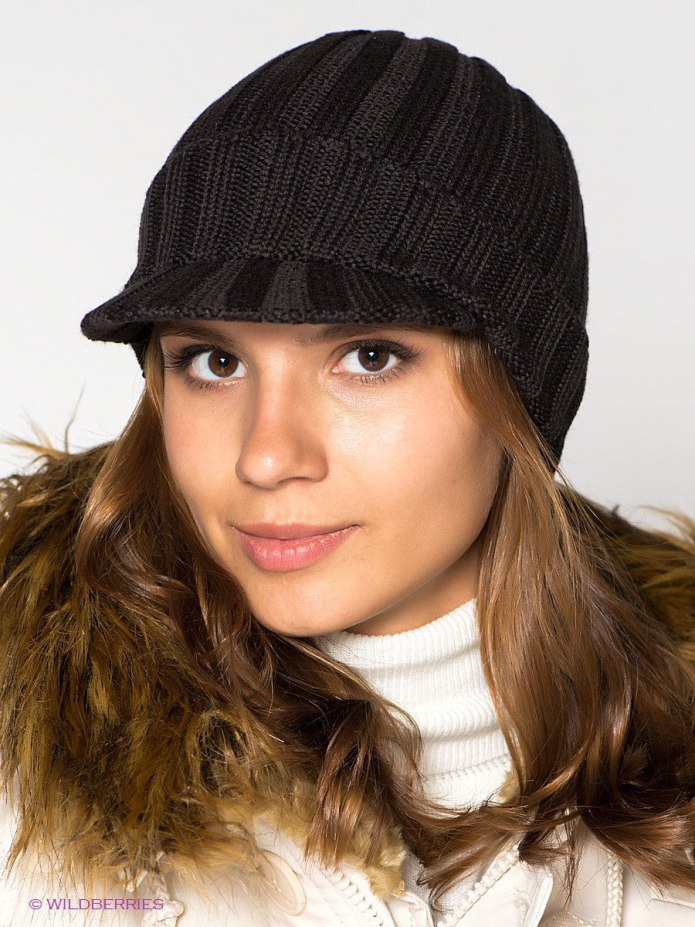 Шапка-кепка Gamakatsu Knit cap with Brim