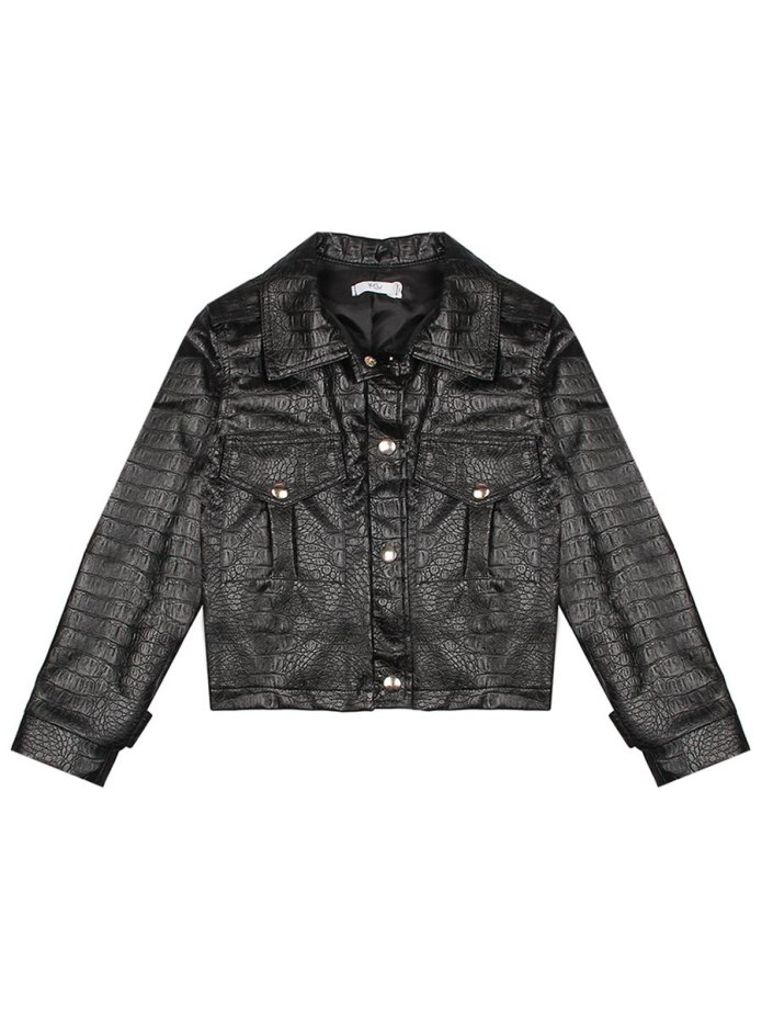 Zara boys кожаная куртка зимняя