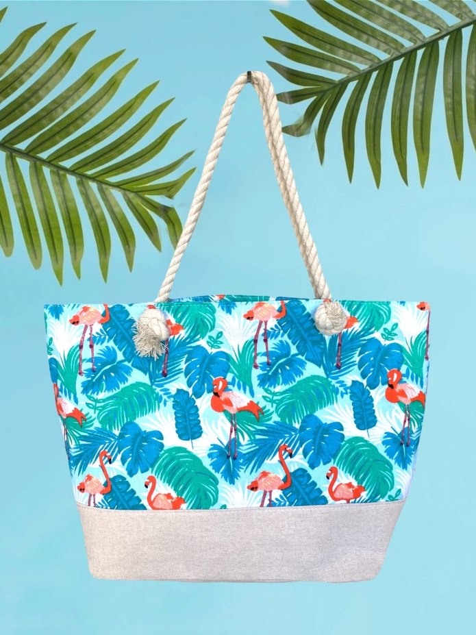 Сумка пляжная черная