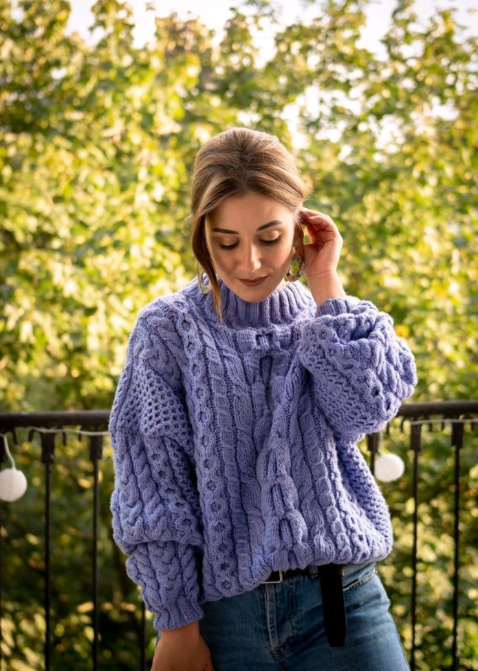 Sweater ruban