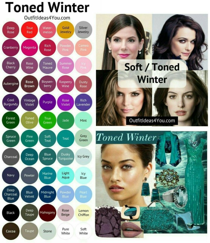 Toned Winter цветотип