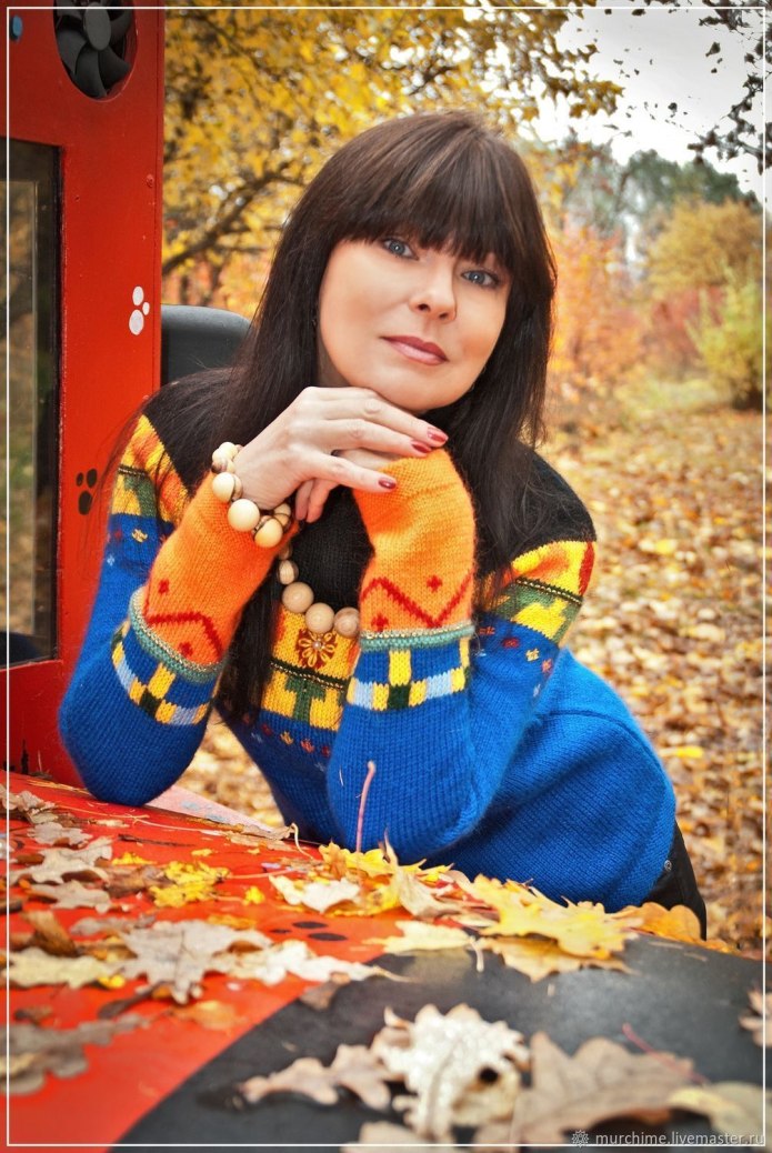 Джемпере осенью