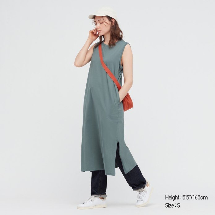 Uniqlo платья вискоза