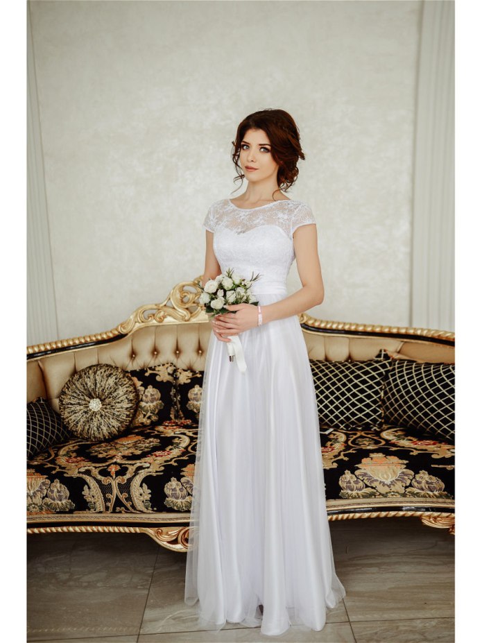 Платье Пегги свадебное миди Twiggy Bridal