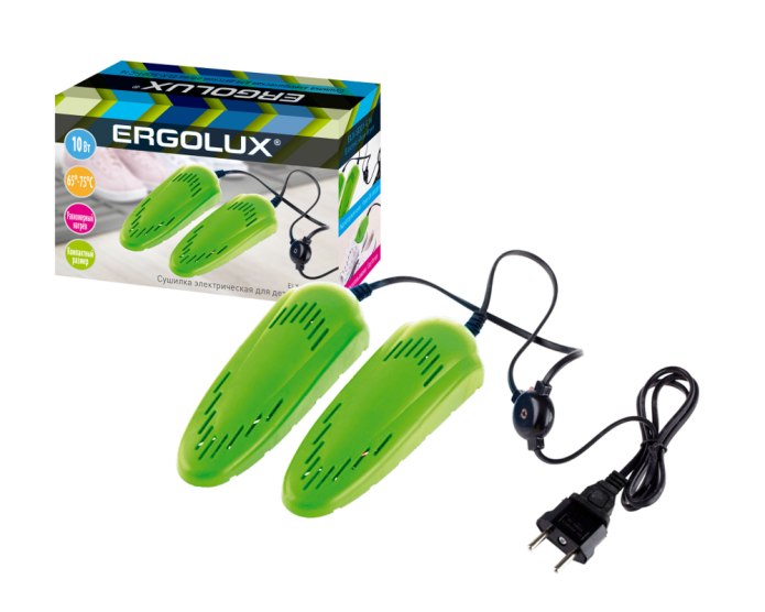 Сушилка для обуви Ergolux ELX-sd01-c16, цвет салатовый