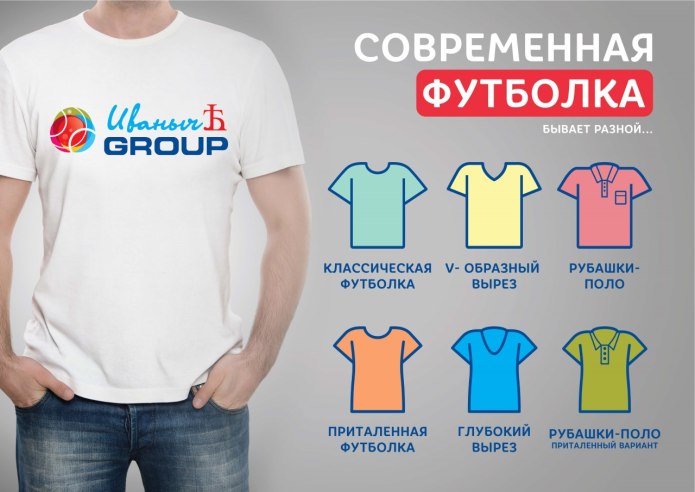 Типы футболок