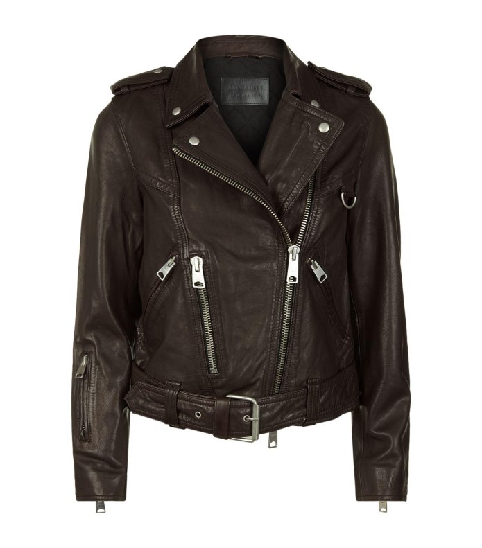 All Saints куртка кожаная Leather Biker