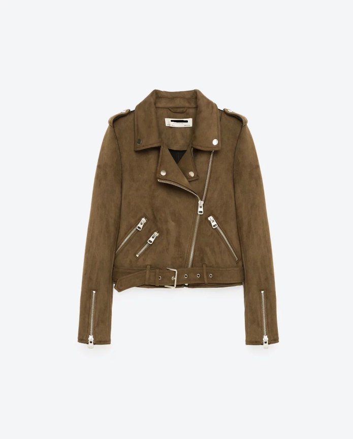 Куртка Zara косуха бордо
