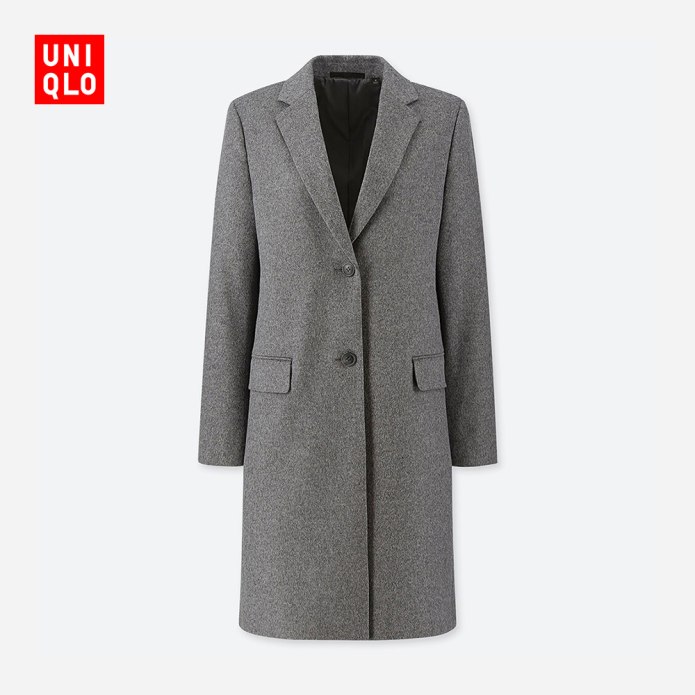 Пальто Uniqlo шерсть кашемир