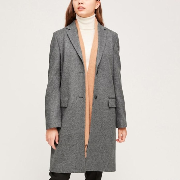 Пальто Uniqlo женское