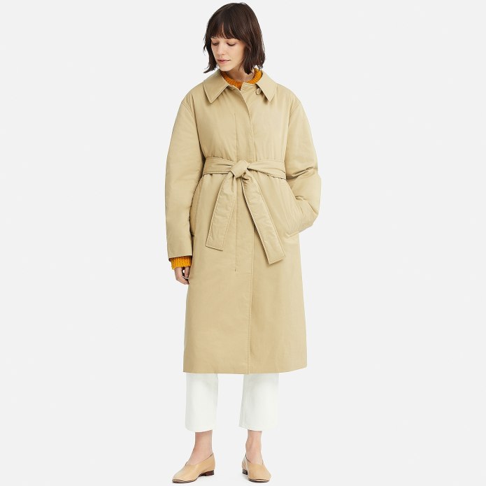 Утепленное пальто Uniqlo u 2020