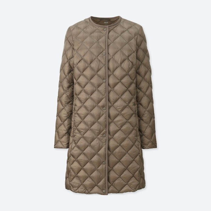 Uniqlo ультралегкое пальто