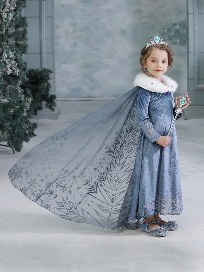 Карнавальное платье Frozen (Холодное сердце) платье Эльза