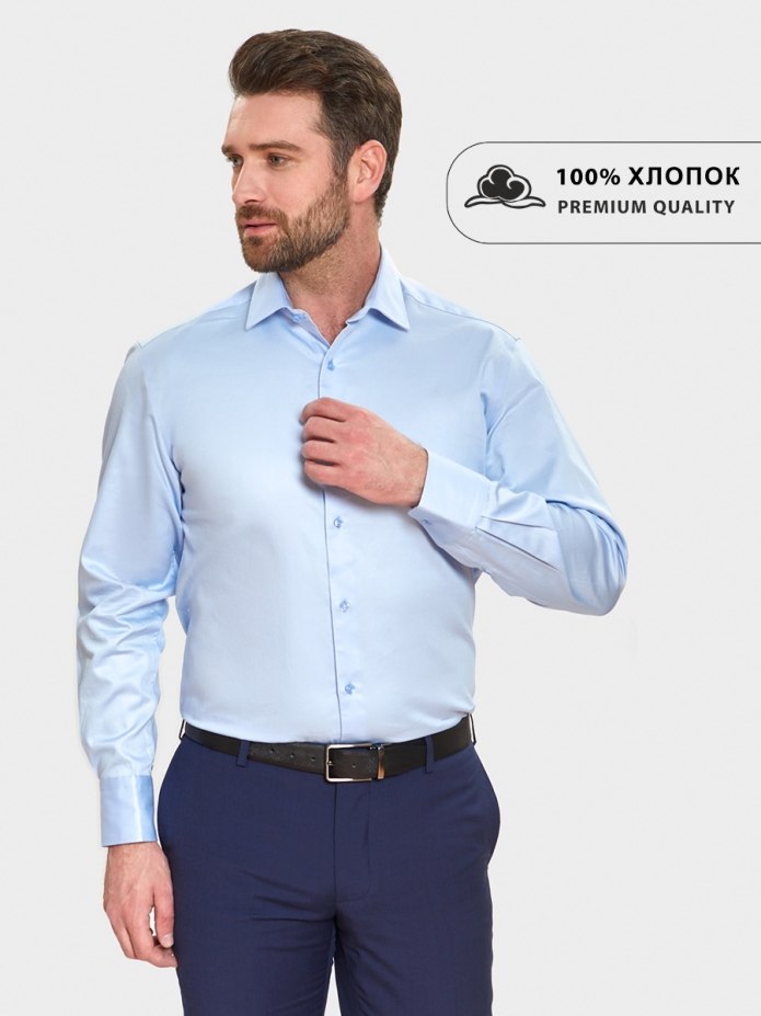 Angelo Bonetti / рубашка - Mao - Slim Fit