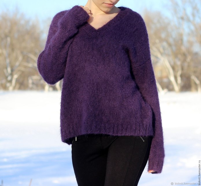 Пуловер Winterberry от Jennifer Wood