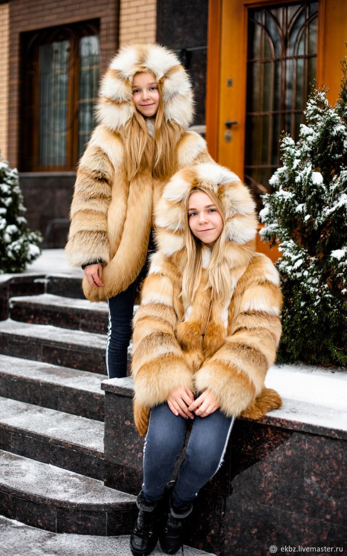 Golden Fox fur Coat