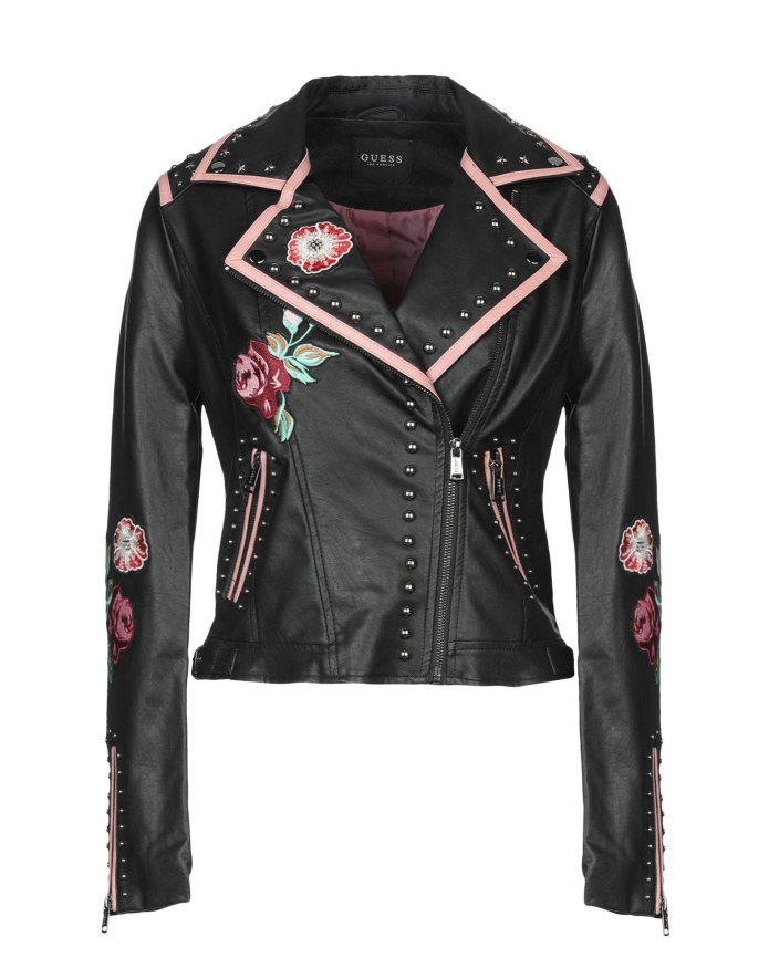 Guess Faux-Leather Moto Jacket 22nmy232