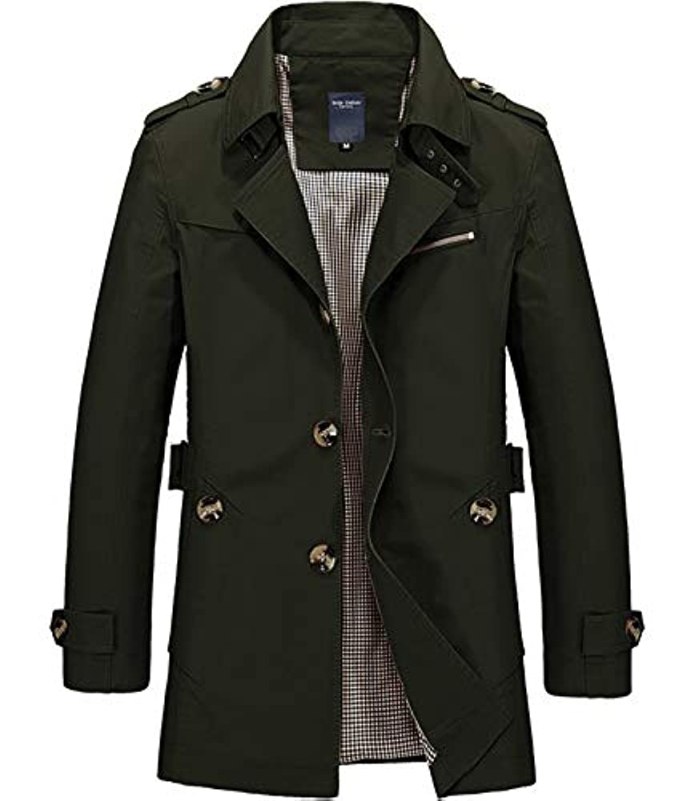 Шерстяное пальто мужское от Zara