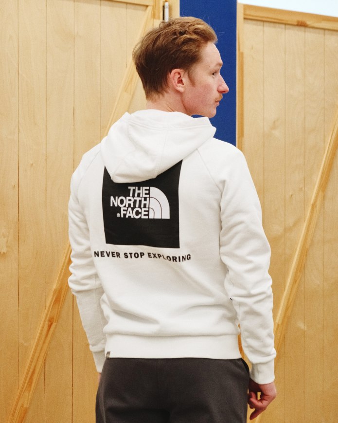 Худи the North face черная