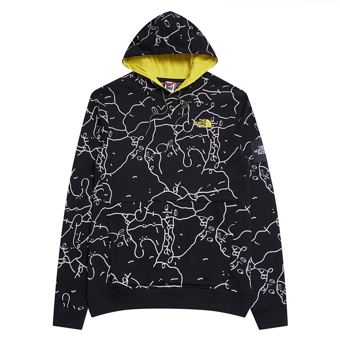 Худи the North face зеленое