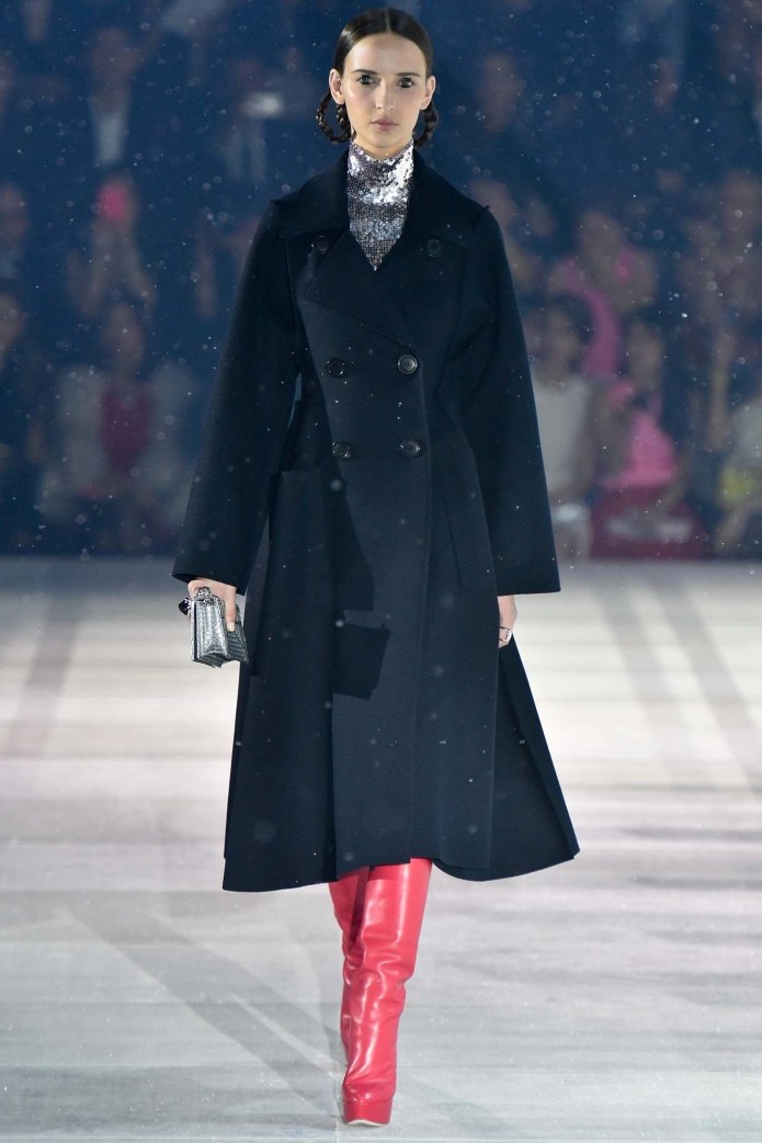 Christian Dior двубортное пальто