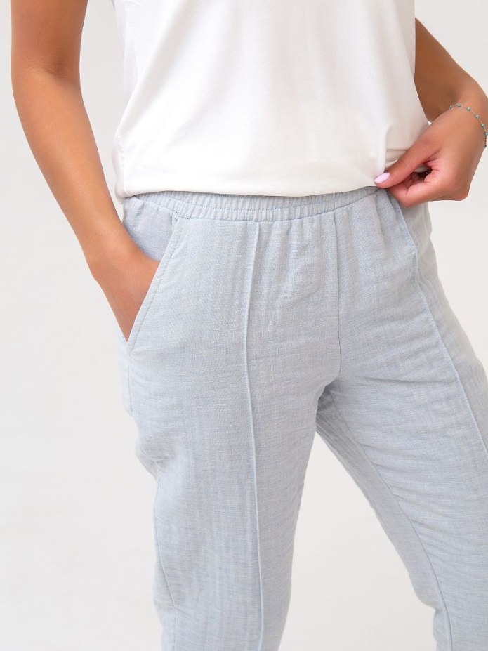 Benetton мужские брюки Cotton Linen